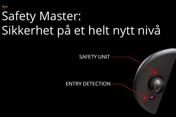 Safety Master -  sikkerhetssystem for elektroniske reolsystemer